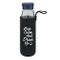 Portable Glass Water Bottle With Protective Bag 570ml