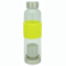 Single Wall Glass Tea Bottle with Strainer