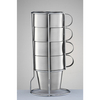 Stainless Steel Double Wall Mug with Stand