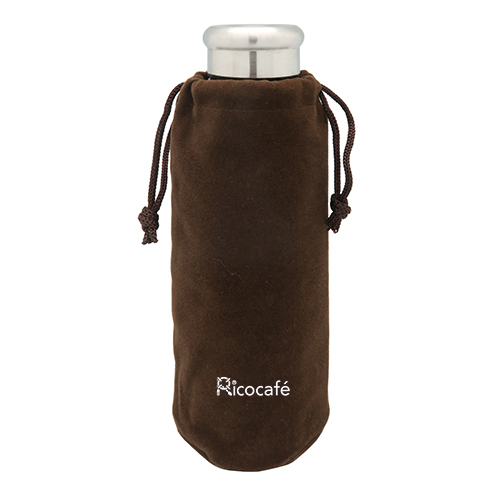 Glass Water Bottle with Protective Bag & Strainer