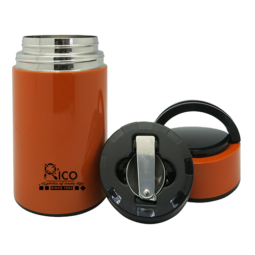 Stainless Steel Vacuum Food Jar with S/S Spoon 750ml
