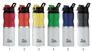 Colorful Stainless Steel Sports Bottle 750Ml