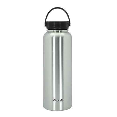 Stainless Steel Vacuum Sports Bottle With Loop 550Ml 1100Ml