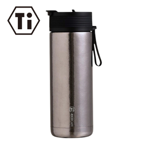 600ml Dual drink Titanium Thermal Bottle 