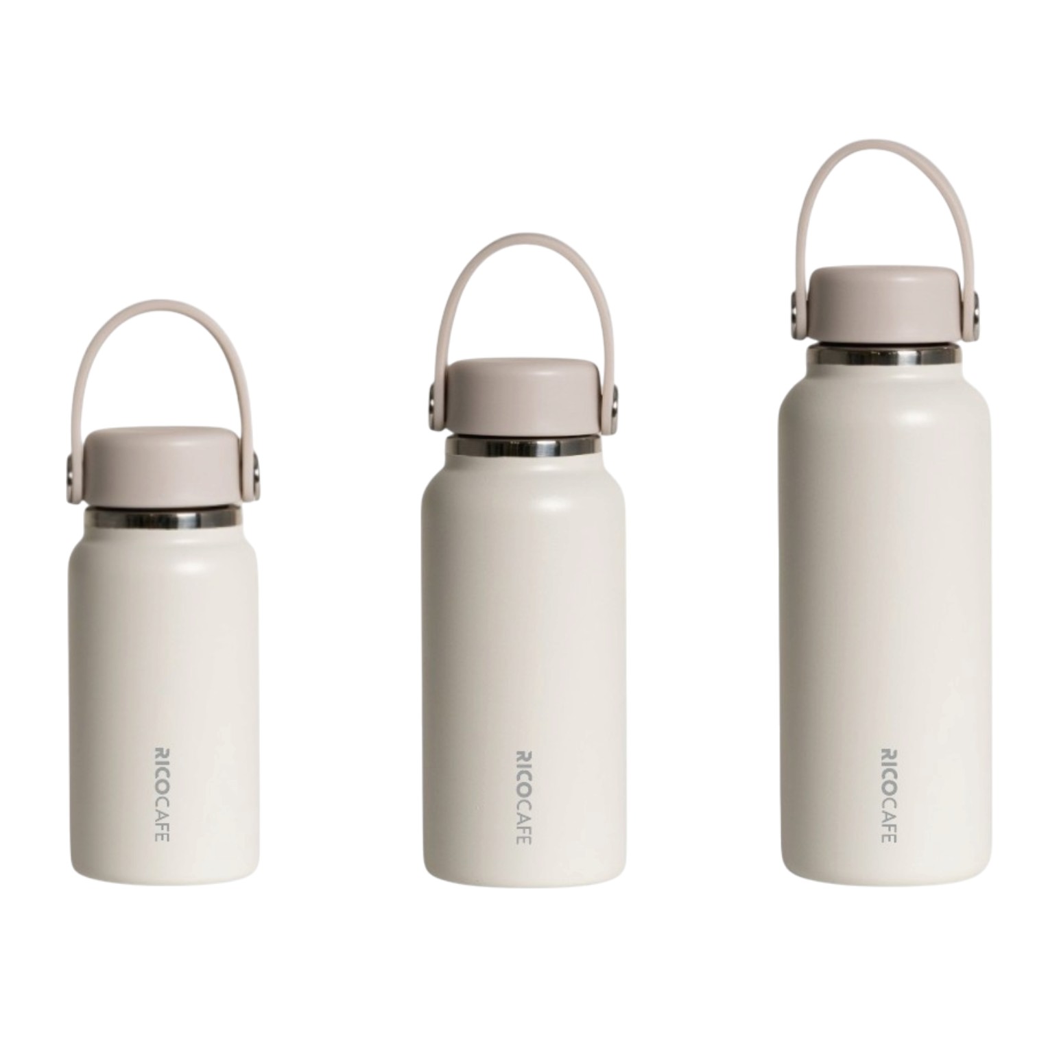 300ml Stainless Steel Vacuum Sports Bottle with Carry Handle