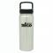 Durable Stainless Steel Vacuum Sports Bottle Silver 18oz
