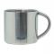 Stainless Steel Double Wall Espresso Cup 90ml