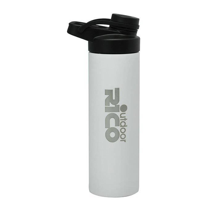 Stainless Steel Vacuum Sports Bottle With Staw Lid