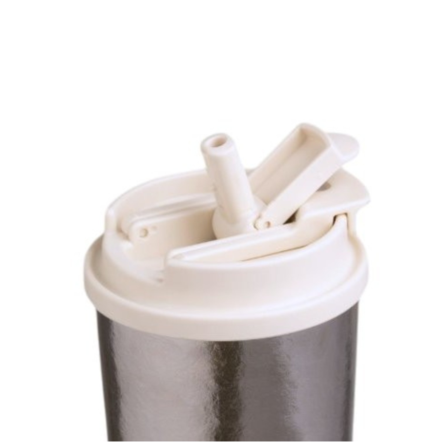 500ml Dual Function Drink Titanium Vacuum Bottle 