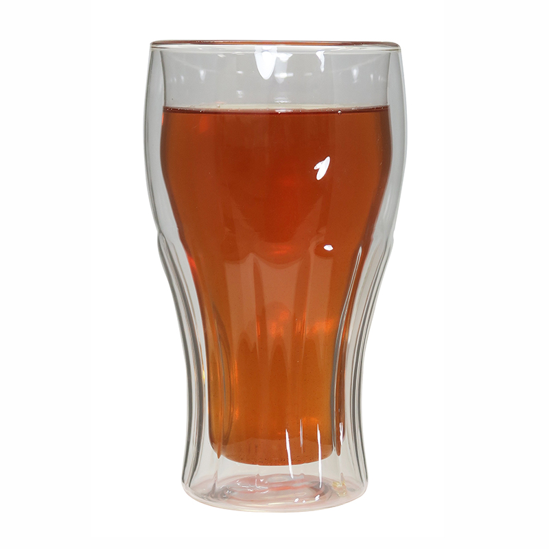 Classic Double Wall Glass Beer Cup