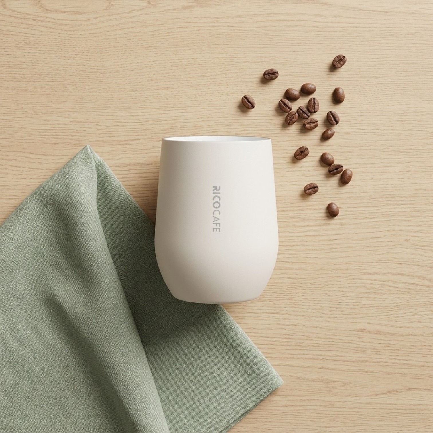 350ml Wide mouth Stainless Steel Vacuum Mug