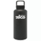 Durable Stainless Steel Vacuum Sports Bottle Black 64oz