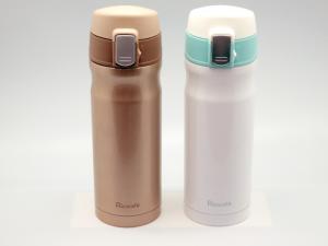 Stainless Steel Vacuum Sports Bottle With One Touch Open