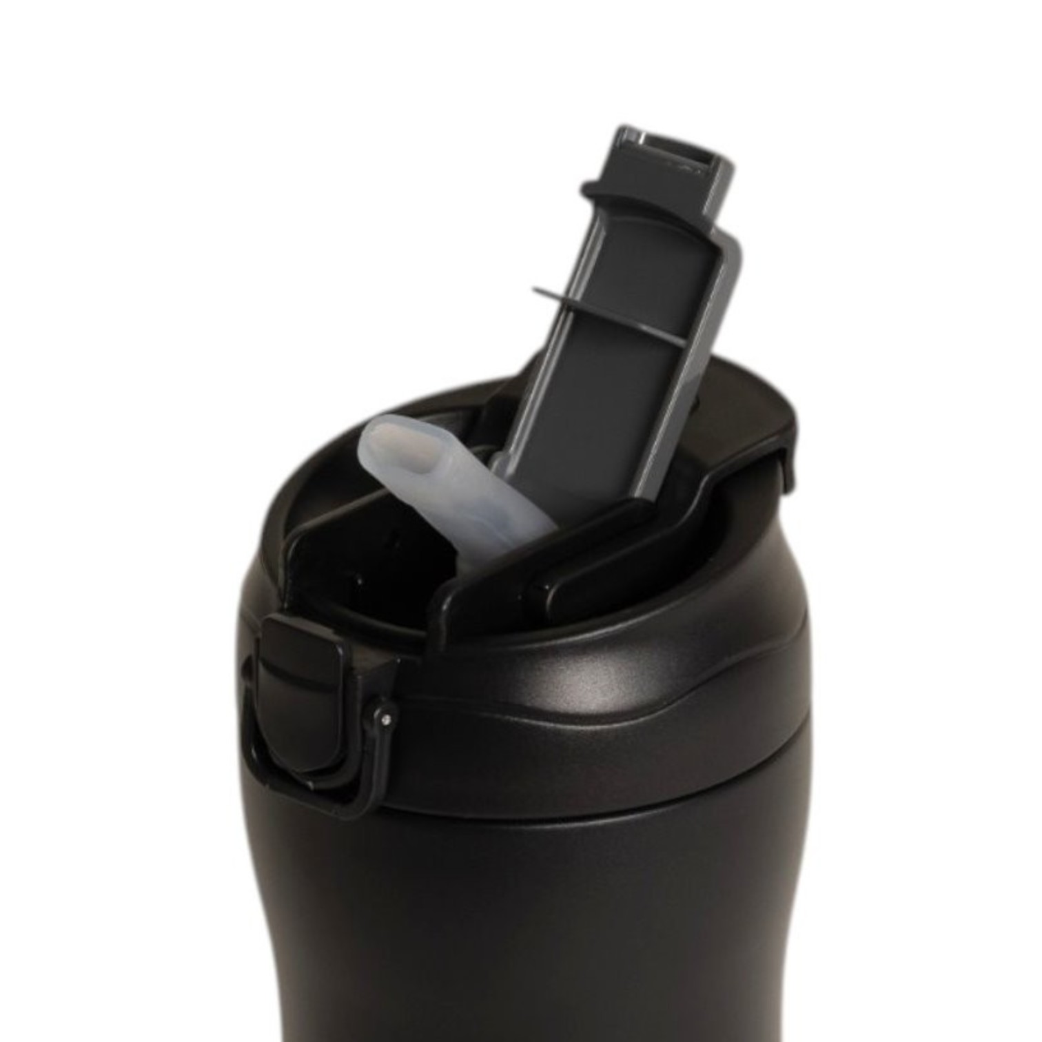 420ml Stainless Steel Vacuum Sports Bottle with Dual Drinking Lid
