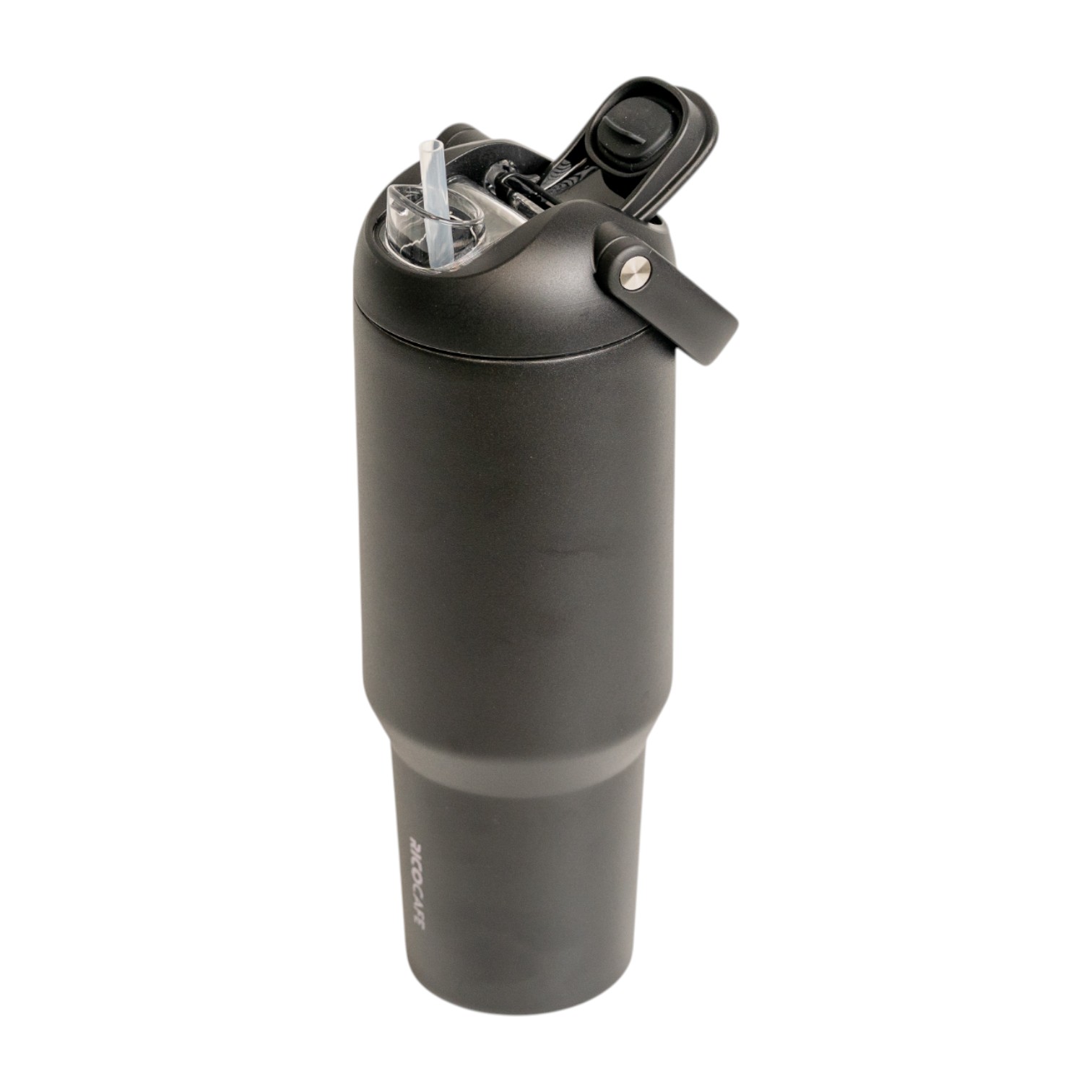 1200ml Big Capacity Sports Water Bottle with Handle & Pop-Up Straw