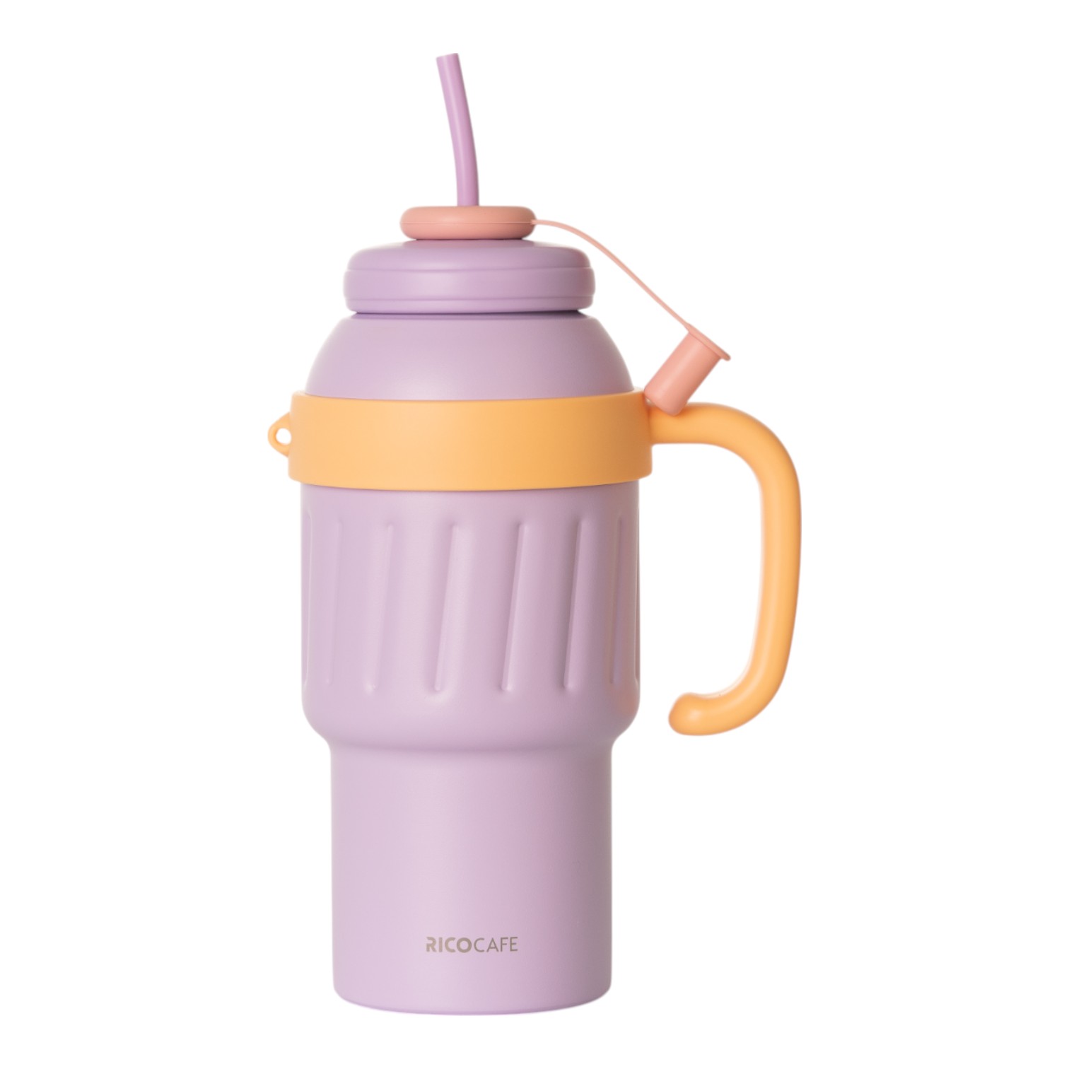 1000ml Straw Tumbler with Handle – Large Capacity Reusable Water Jug for Kids & Adults, BPA-Free Insulated Travel Mug for Cold Drinks