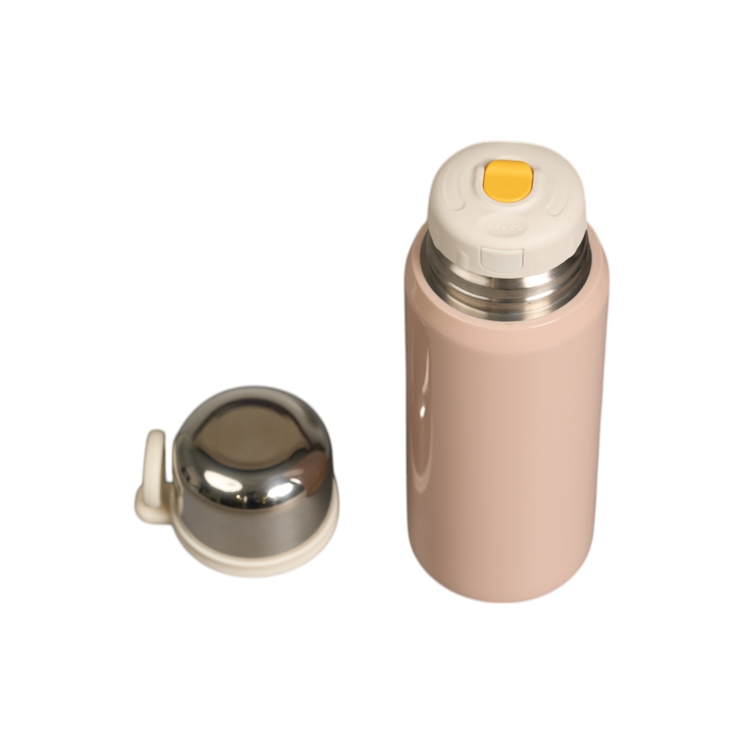 500ml Cute SS Vacuum Flask With One Touch Open Lid