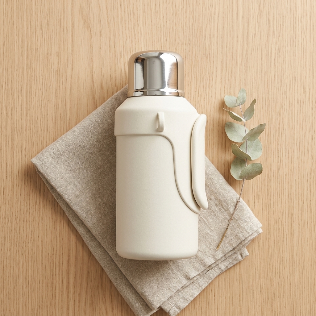 one-touch lid thermos