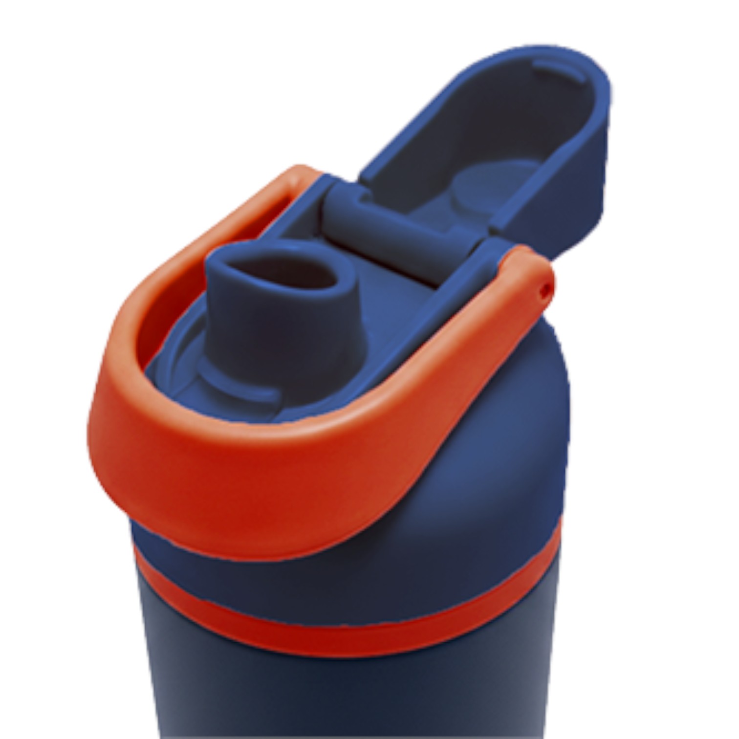 600ml Stainless Steel Vacuum Insulated Sports Bottle with Dual Drinking Lid