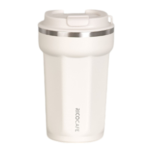 380ml Flip-Top Insulated Coffee Mug