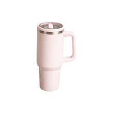 40oz Straw Stainless Vacuum Handle Mug