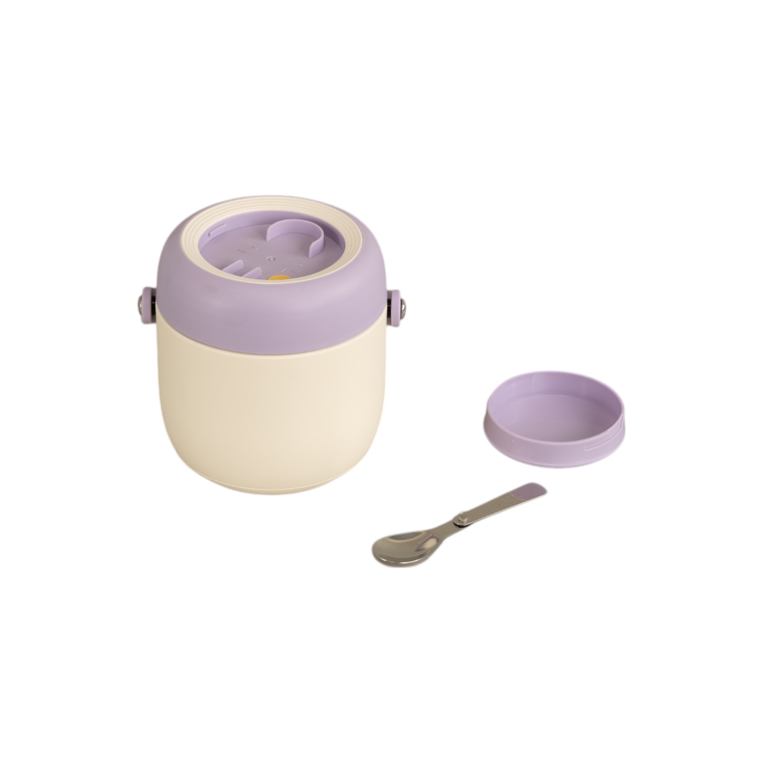 Insulated Stainless Steel Cute Food Jar With a Spoon