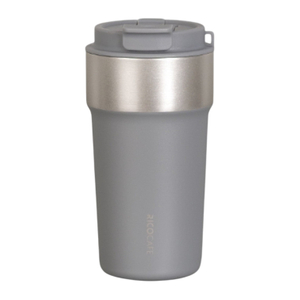 480ml Dual-Drink Stainless Steel Insulated Tumbler with Flip Lid and Straw