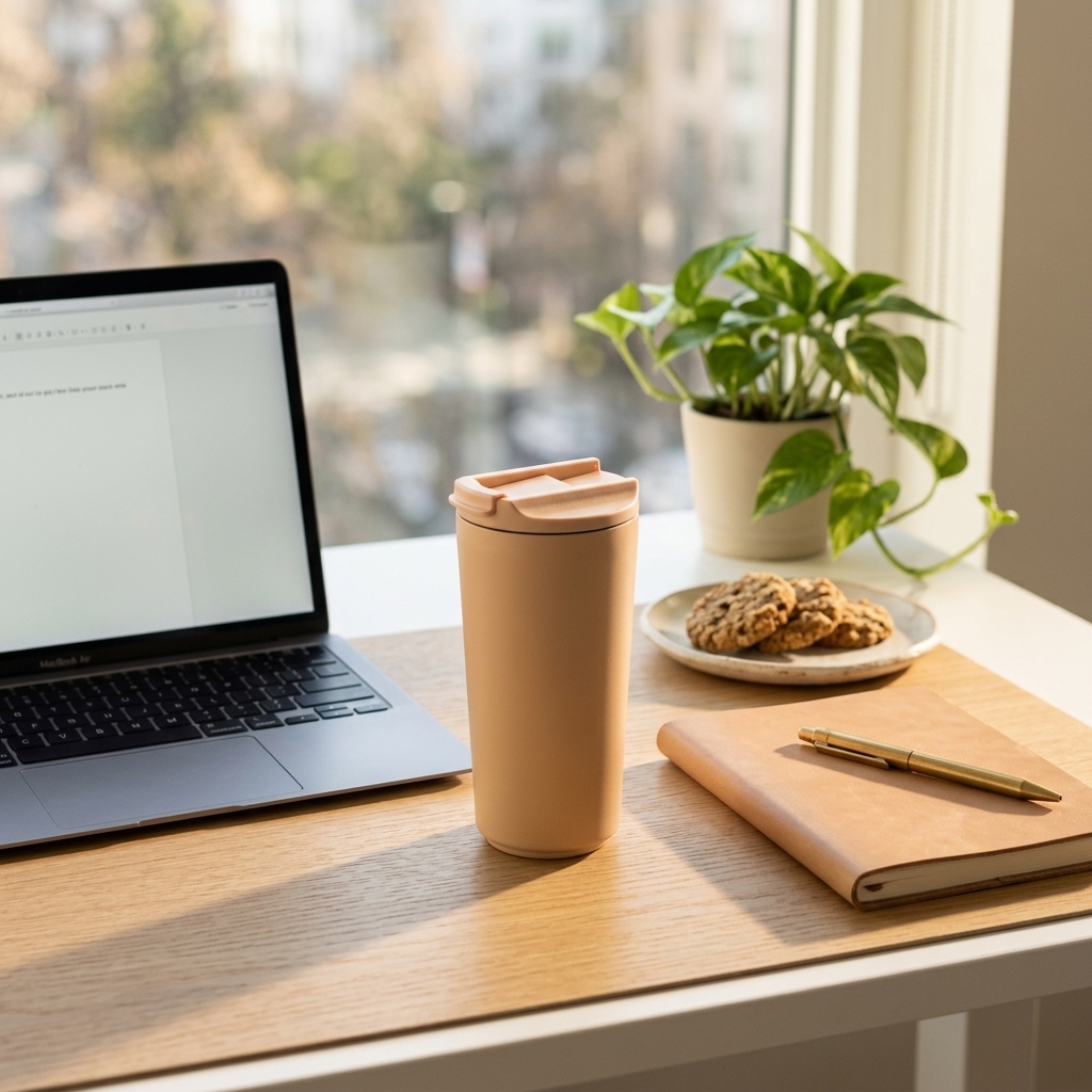 large coffee tumbler
