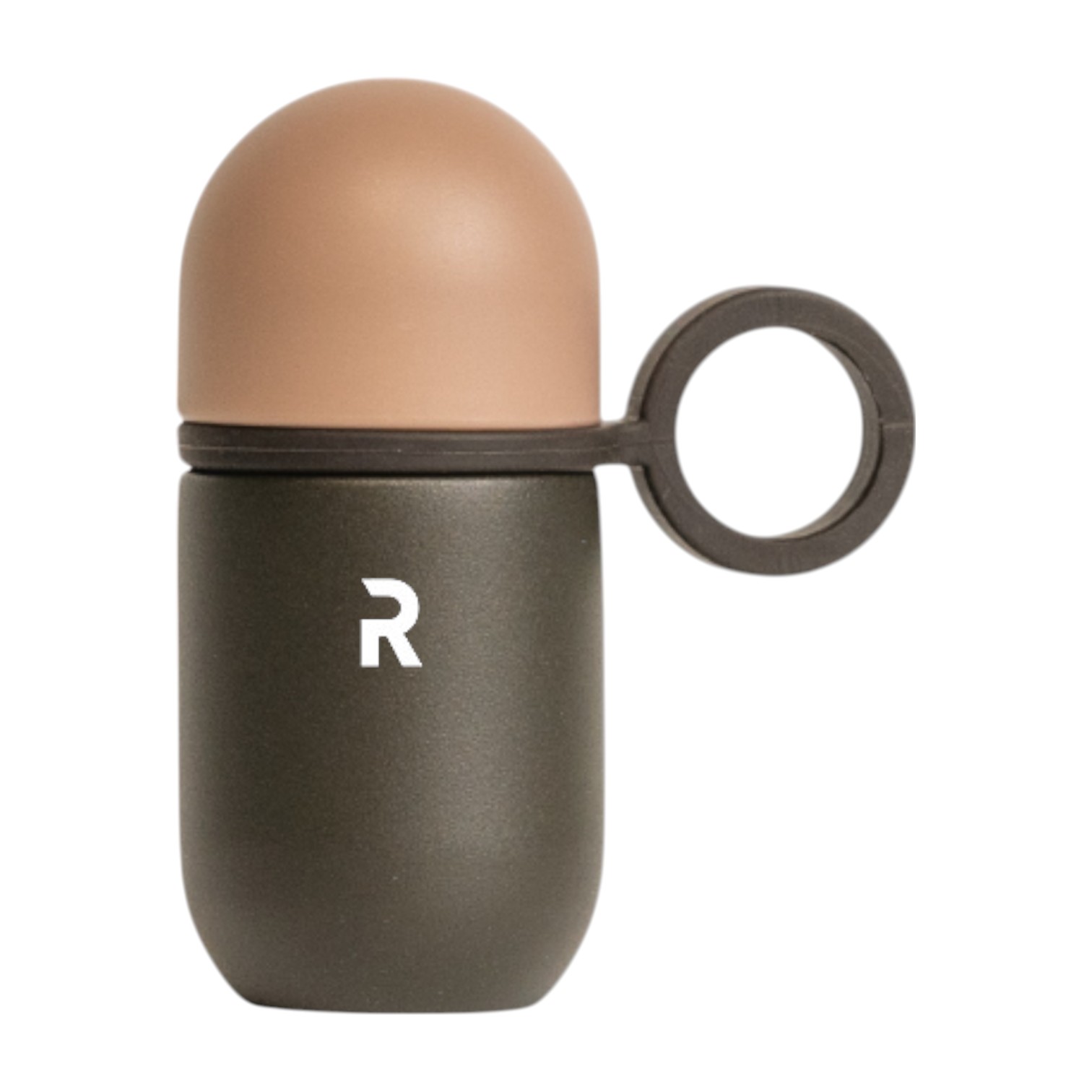 60ml Compact Thermal Travel Bottle with Finger Loop