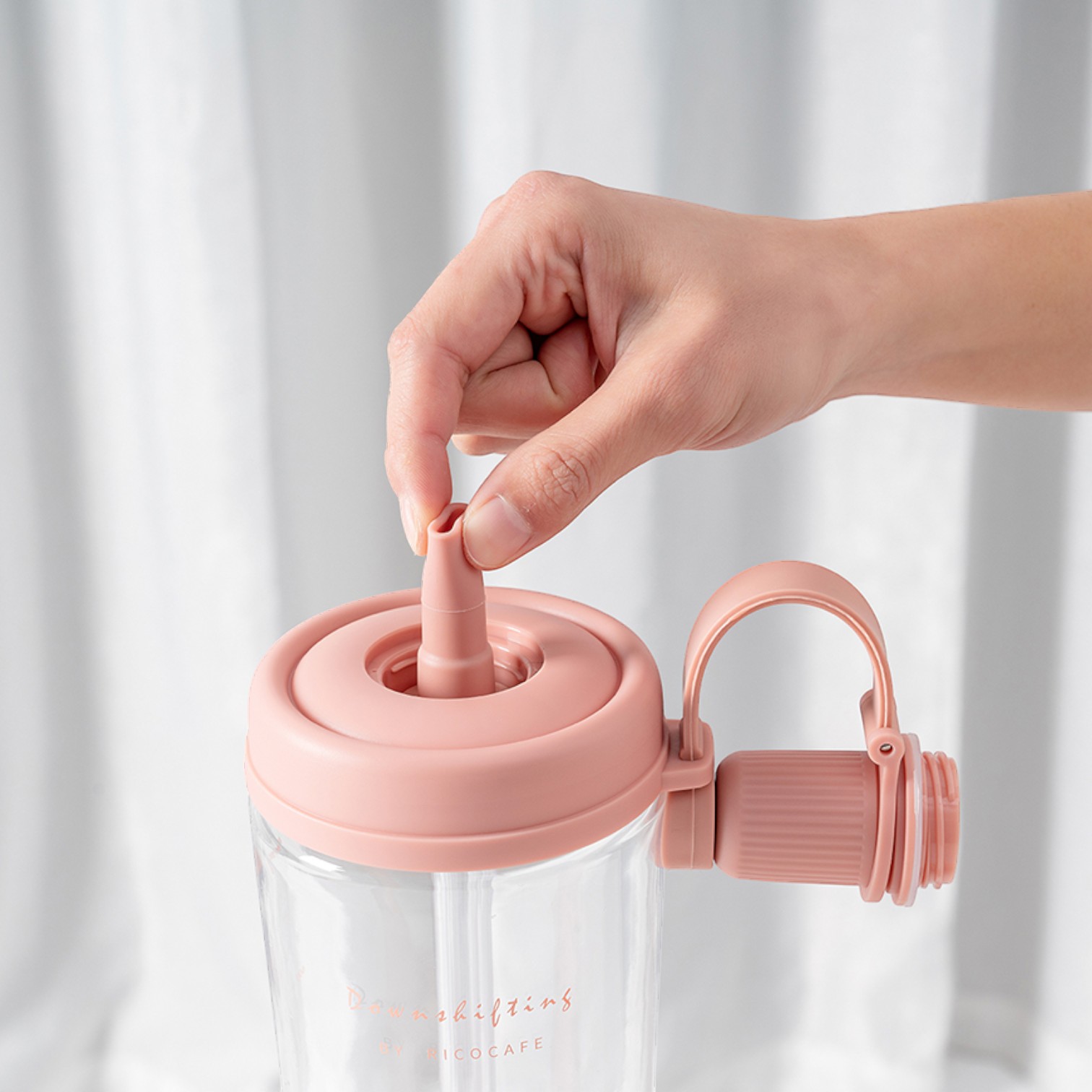 straw bottle