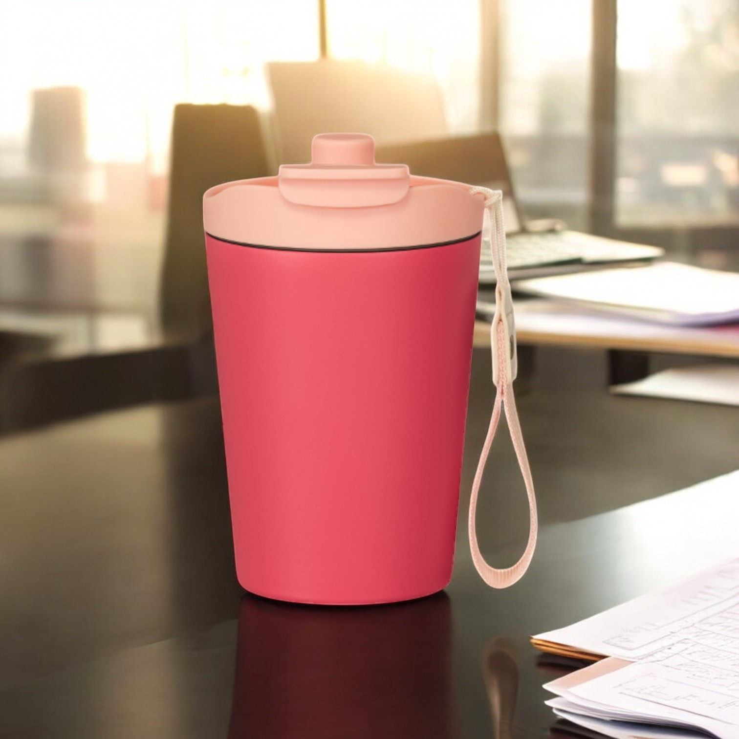 12oz Dual Drink Stainless Steel Magnet Insulated Cup