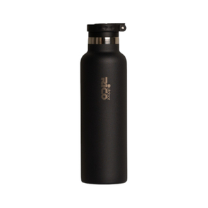 Outdoor 750ml Insulated Sports Water Bottle with Flip Straw Lid