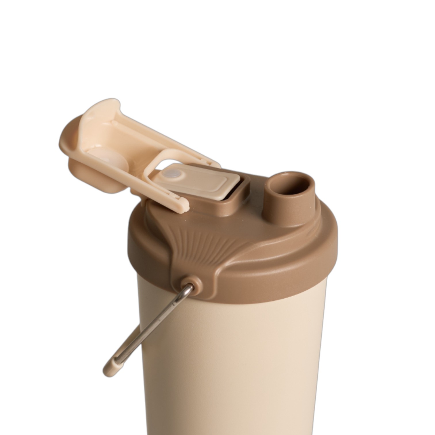 750ml Dual Lid Vacuum Insulated Tumbler with Handle