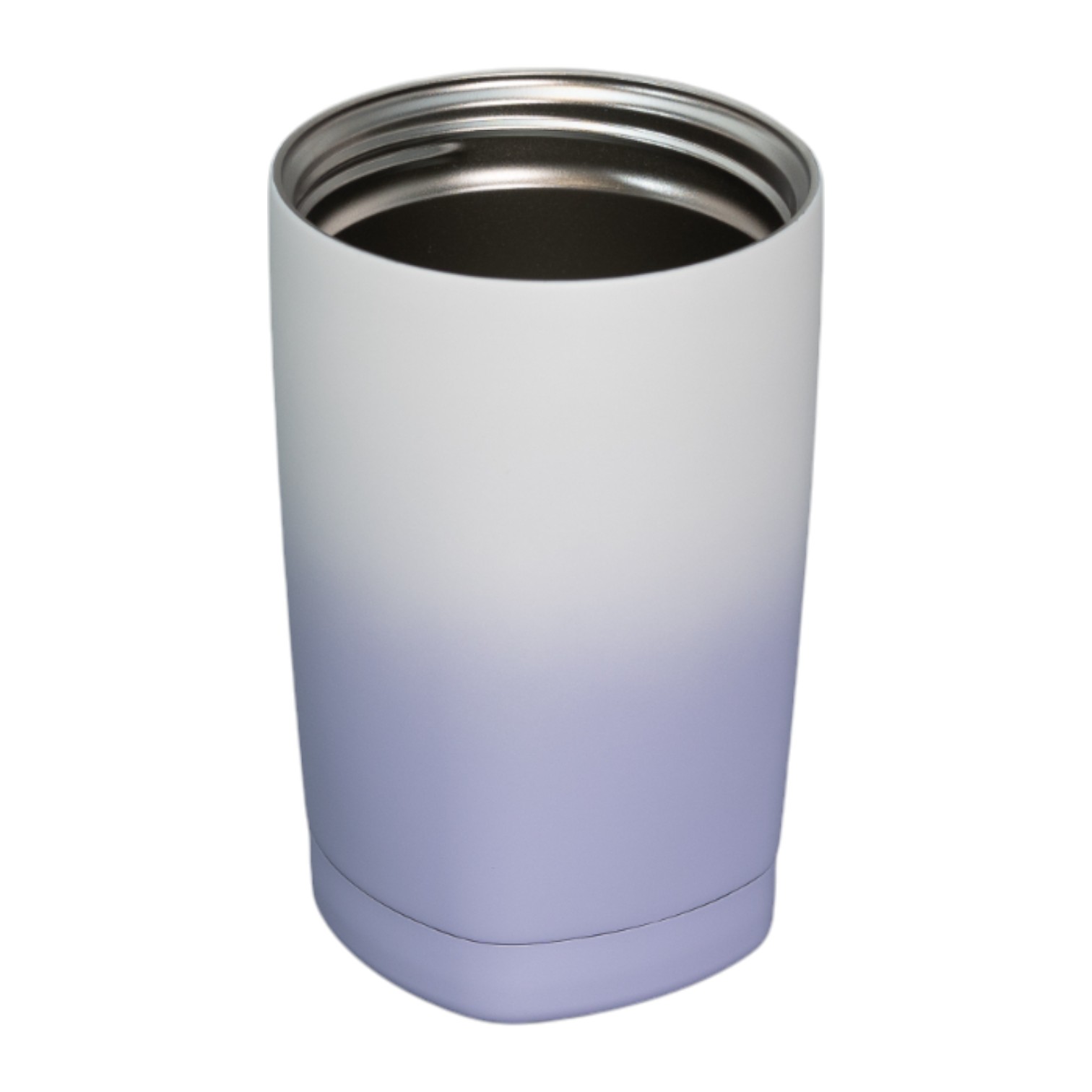 480ml Square Bottom Stainless Steel Vacuum Coffee Tumbler with Locking Lid & Swivel Handle