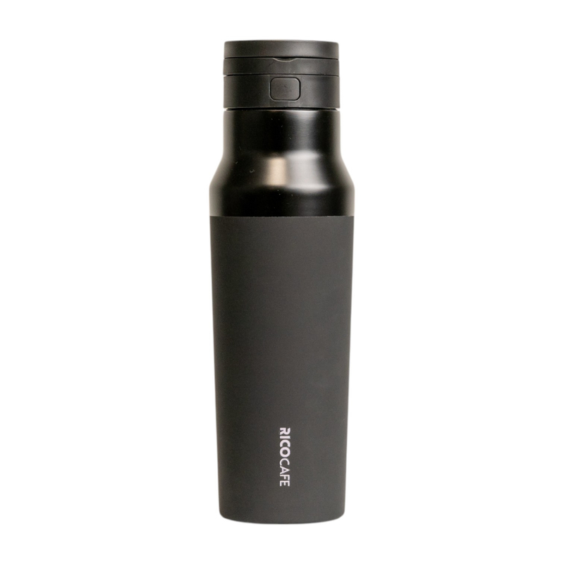 750ml Leak-Proof Stainless Steel Travel Mug with One-Touch Lid and Handle Ring