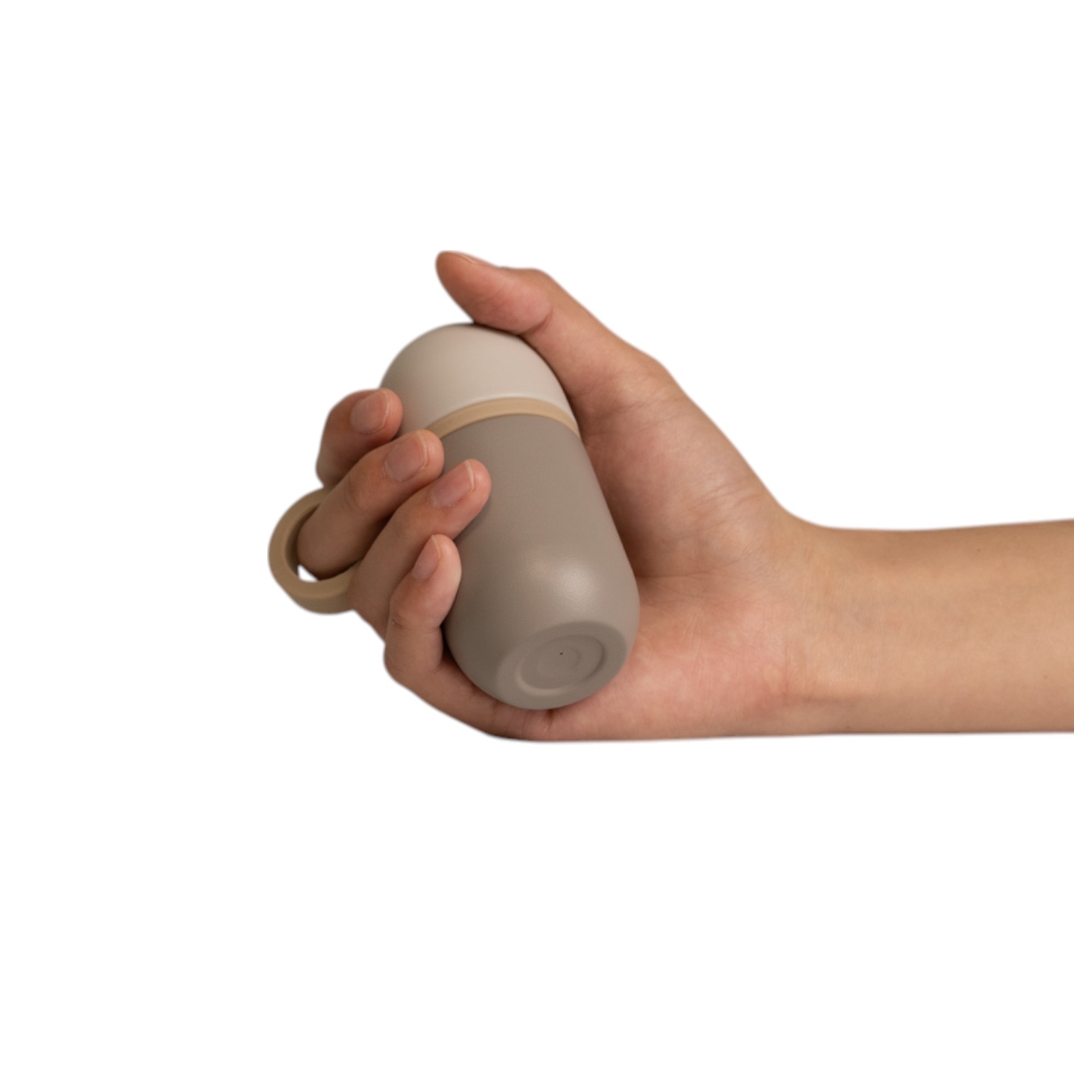 60ml Compact Thermal Travel Bottle with Finger Loop