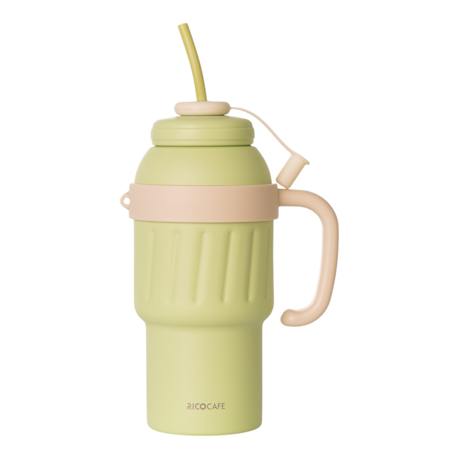 1000ml Straw Tumbler with Handle – Large Capacity Reusable Water Jug for Kids & Adults, BPA-Free Insulated Travel Mug for Cold Drinks