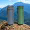 Dual Drink Lid Stainless Steel Vacuum Sports Bottle