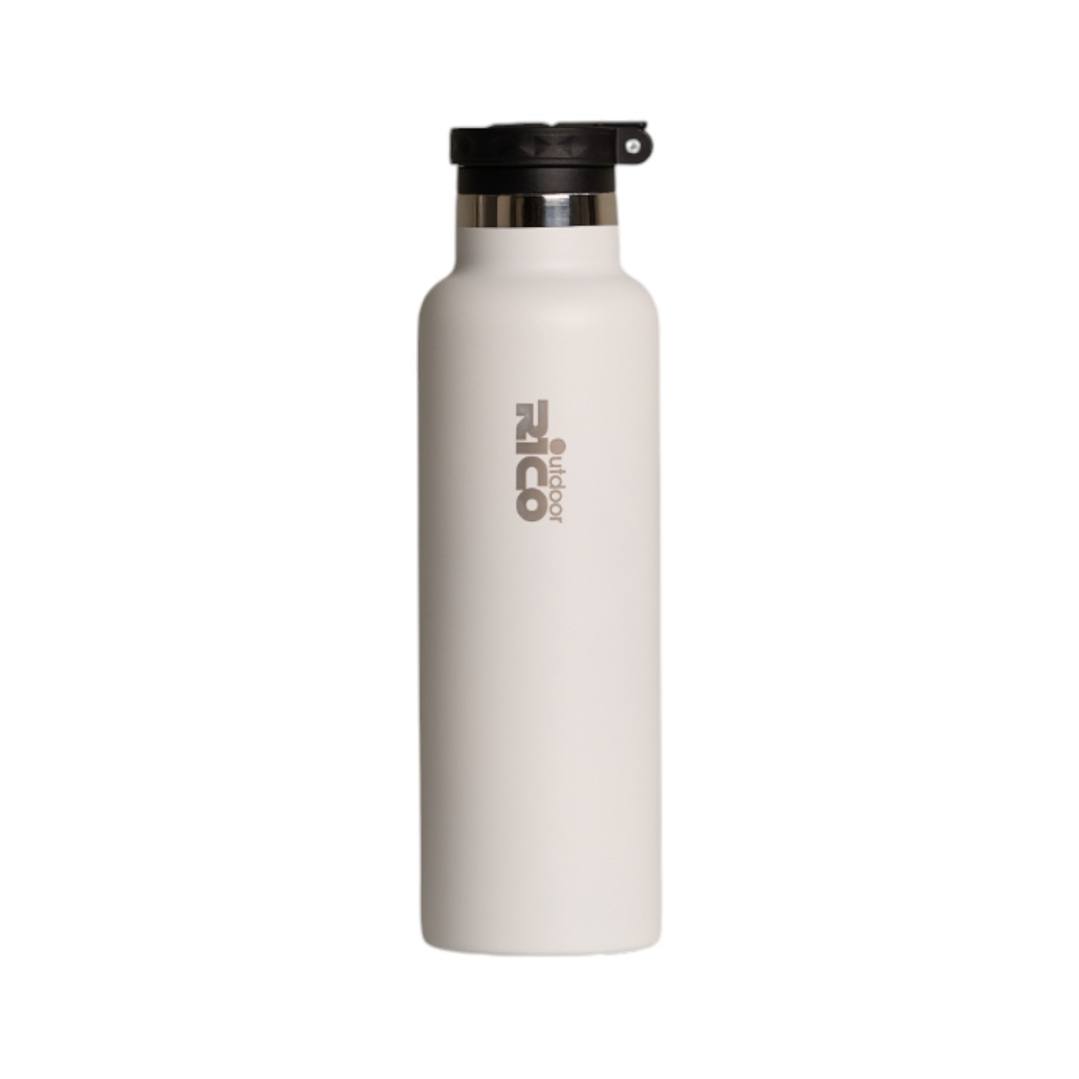 Outdoor 750ml Insulated Sports Water Bottle with Flip Straw Lid