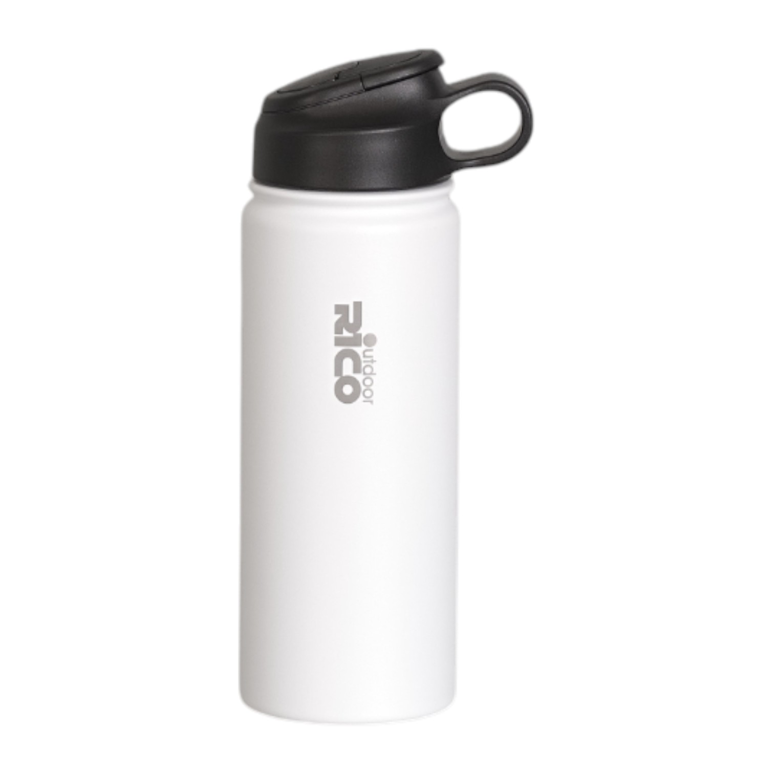 Outdoor 540ml Vacuum Insulated Sports Water Bottle with Straw Lid