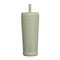 600ml Vacuum Insulated Straw Tumbler with Silicone Straw