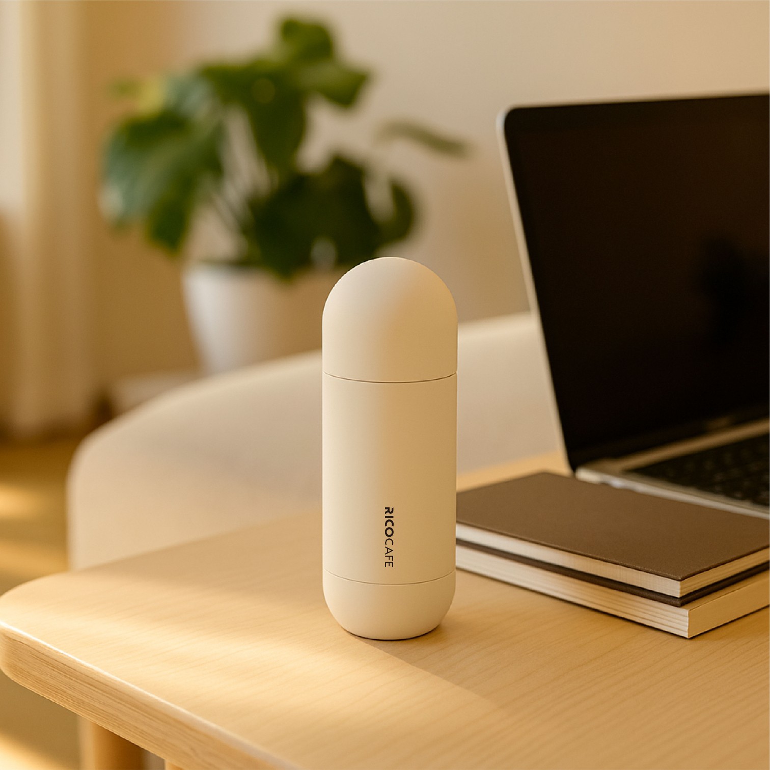 320ml Capsule Shape Stainless Steel Cup