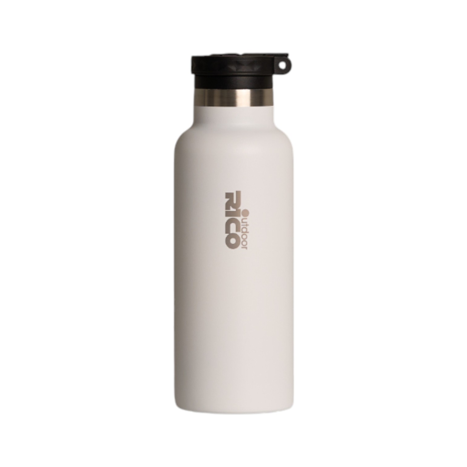 Outdoor 500ml Insulated Sports Water Bottle with Flip Straw Lid