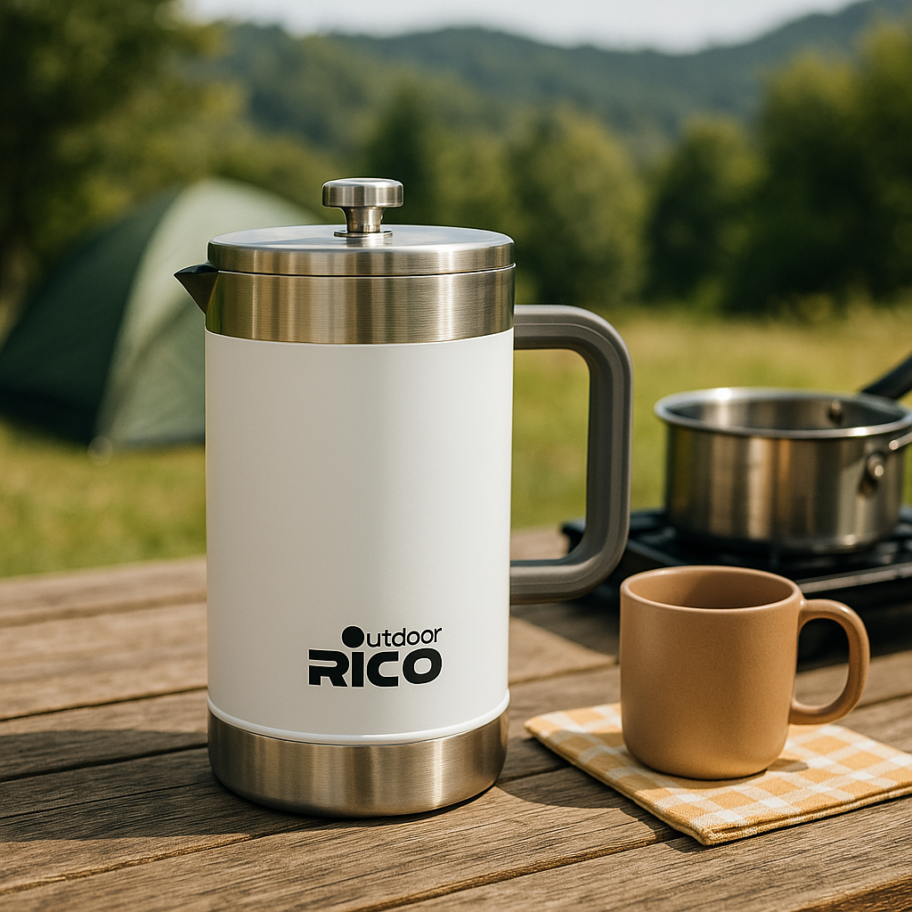 stainless steel vacuum french press