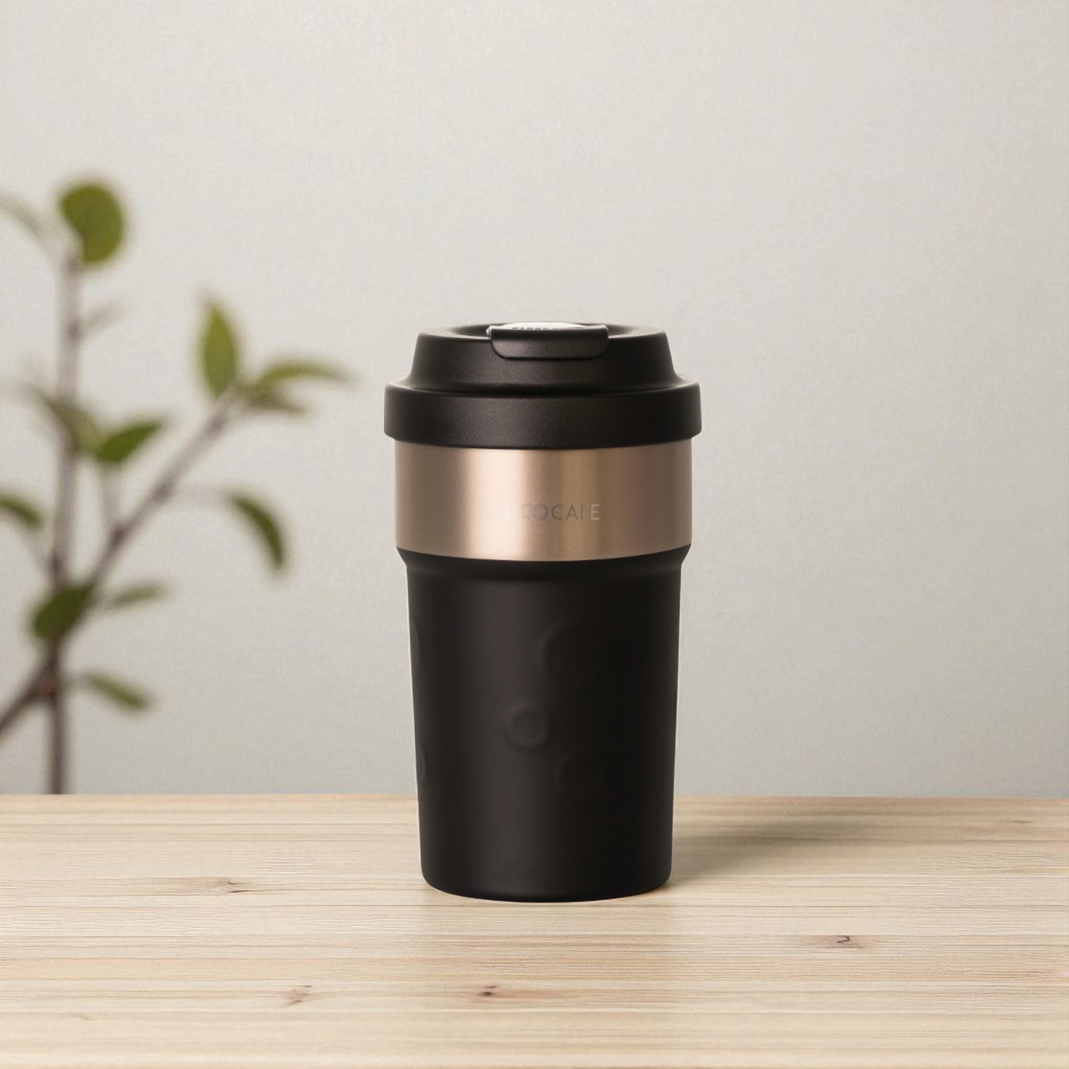 450ml One-Click Travel Mug – Insulated Coffee Cup with Leak-Proof Lid
