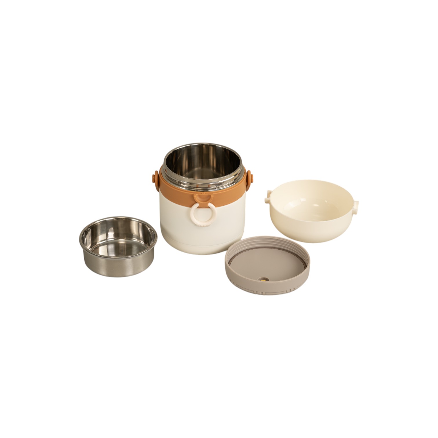 Insulated Stainless Steel Cute Food Jar for On-The-Go Meal
