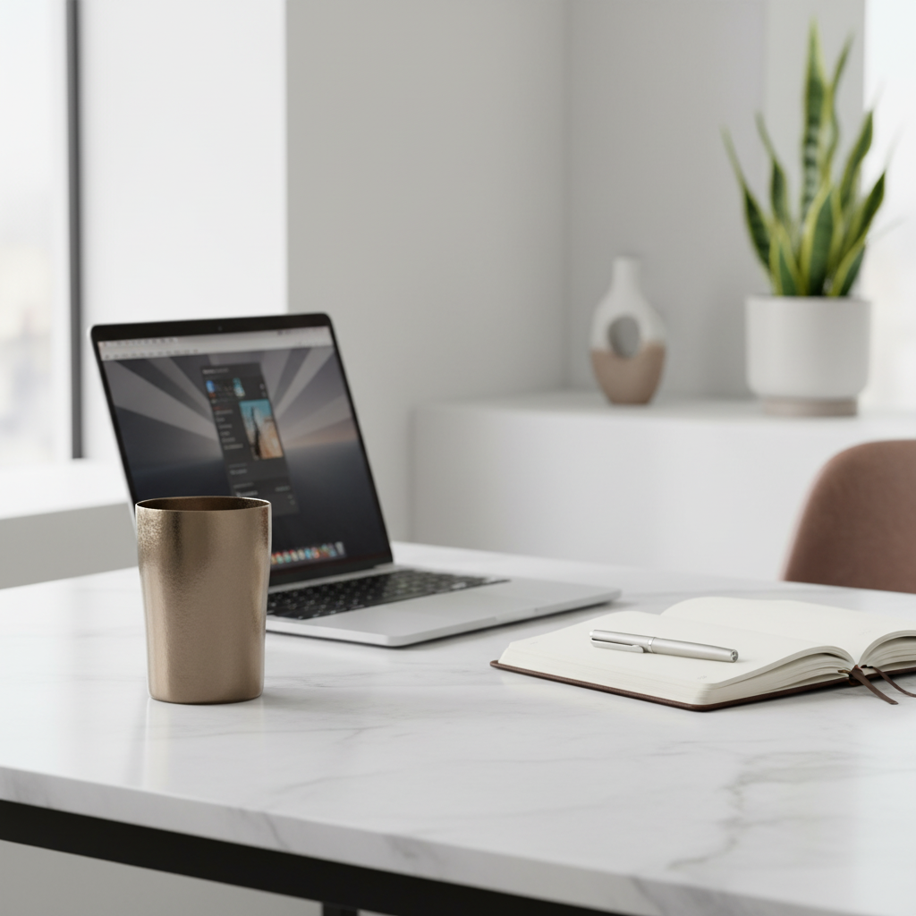 double wall titanium beer mug