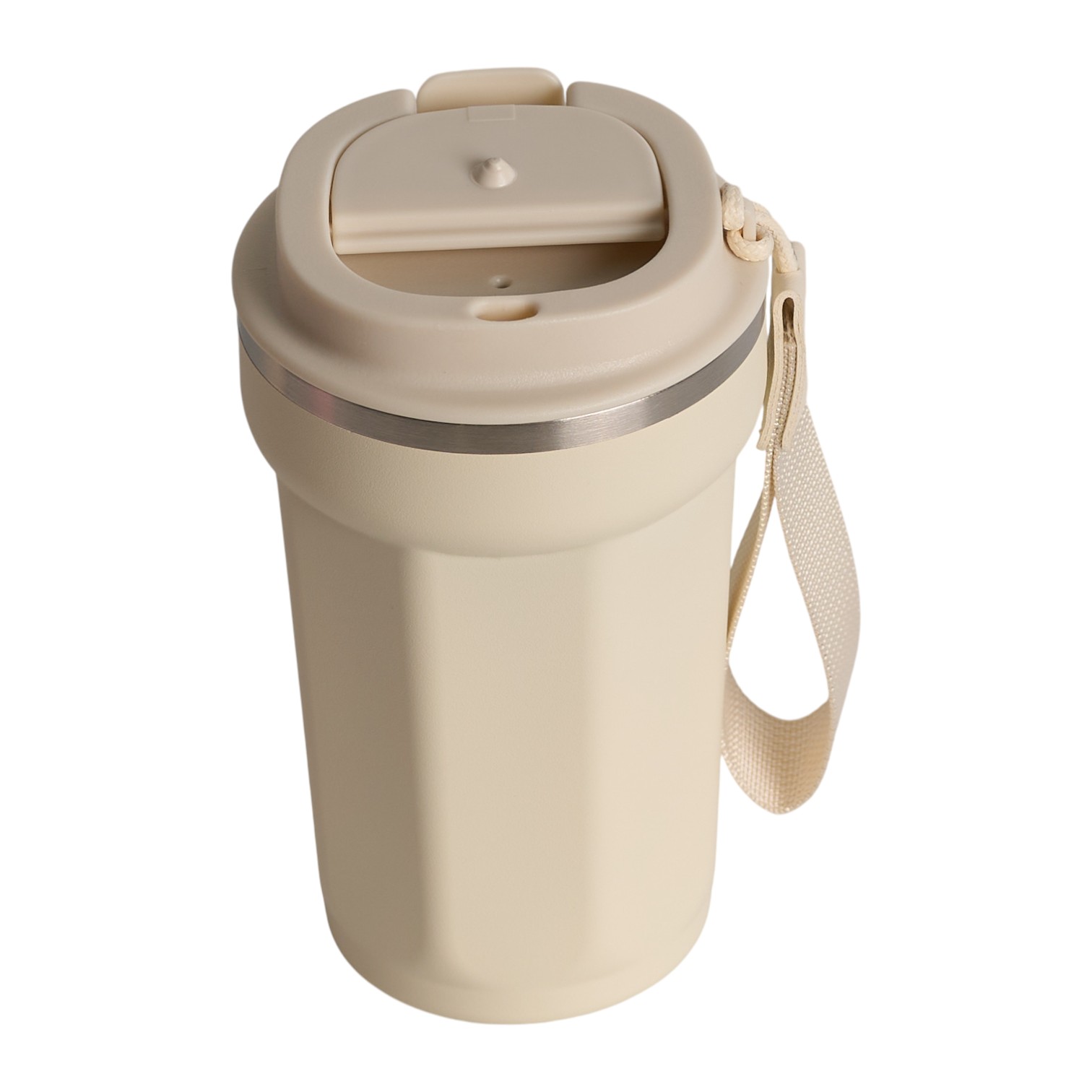 380ml Flip-Top Insulated Coffee Mug