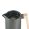 3 Layers Wooden Handle Stainless Steel Insulated Smart Press Coffee Pot