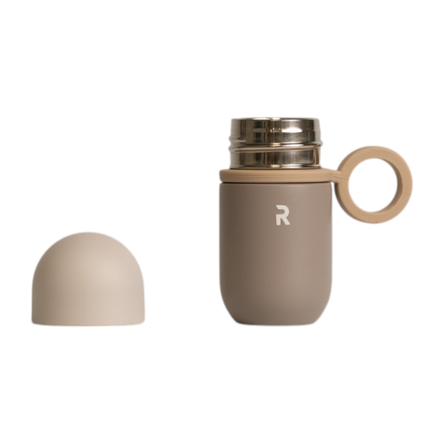 60ml Compact Thermal Travel Bottle with Finger Loop